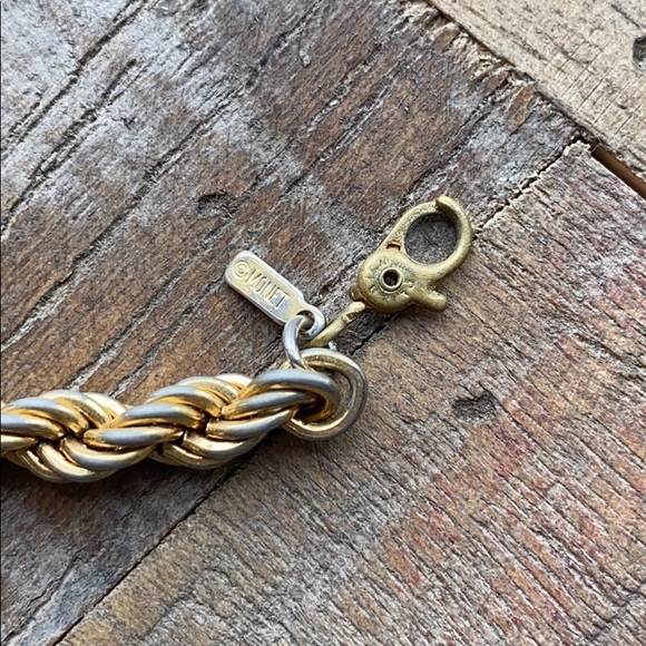 Monet Jewelry Womens Goldtone Twist Chain Necklace - Picture 2 of 6